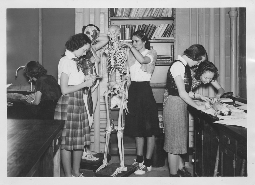 Nursing students, circa 1950