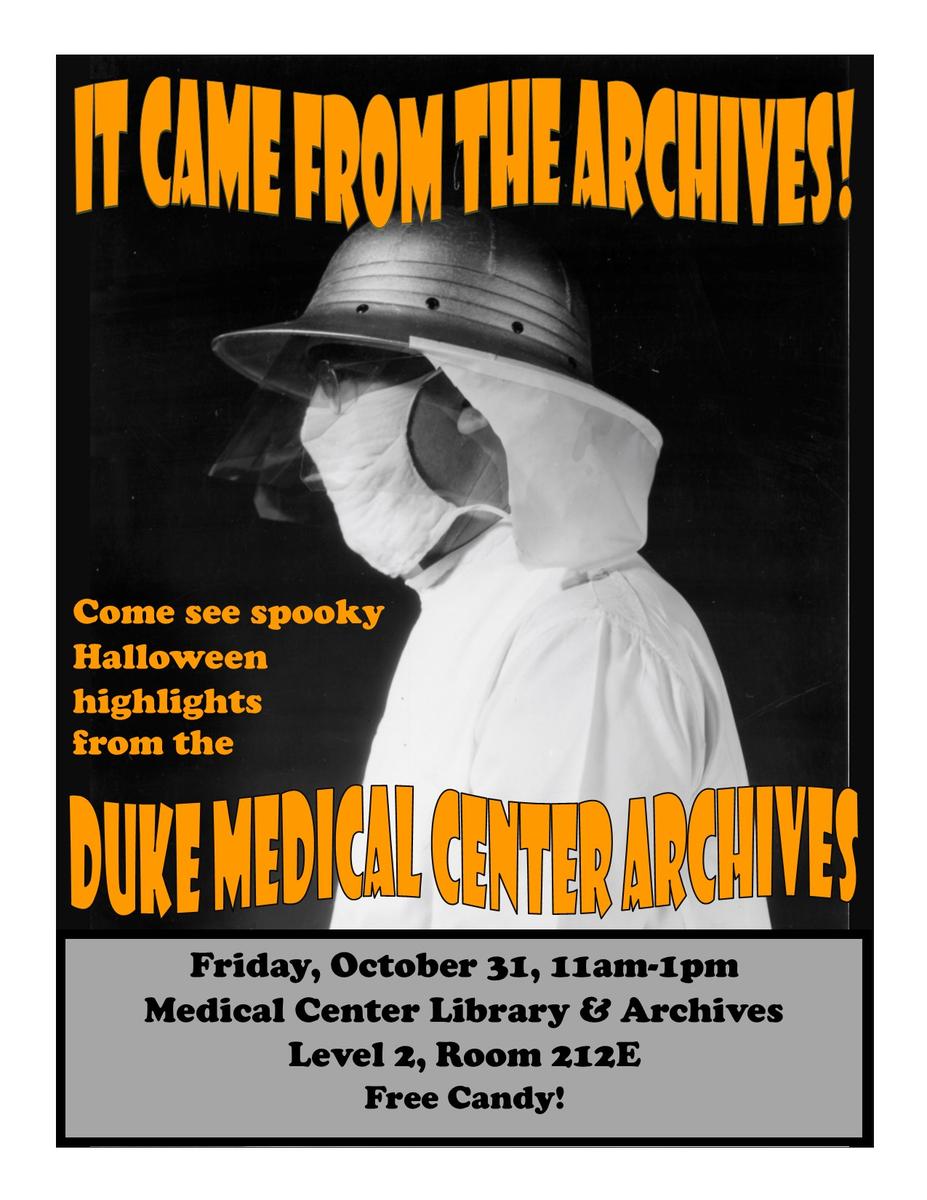 DUMC Archives Event Poster