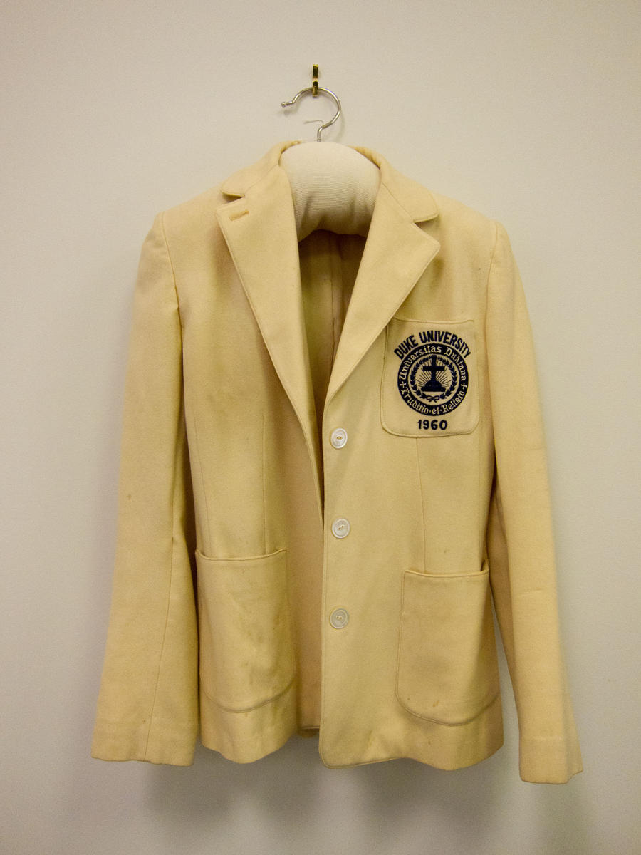 Duke blazer, 1960. Donated by Gladys Lewis