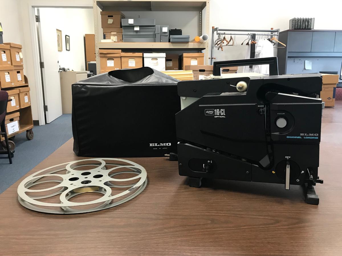 Elmo 16-CL 16mm film projector
